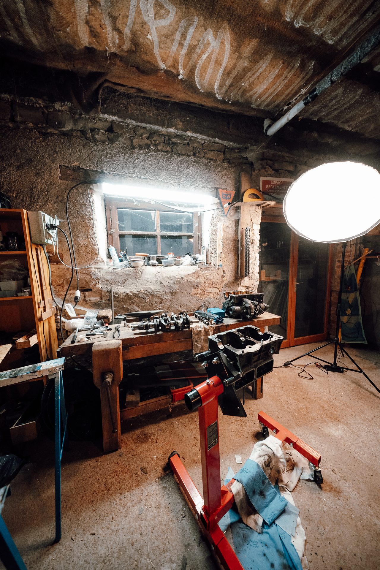 Vue d'ensemble de l'atelier